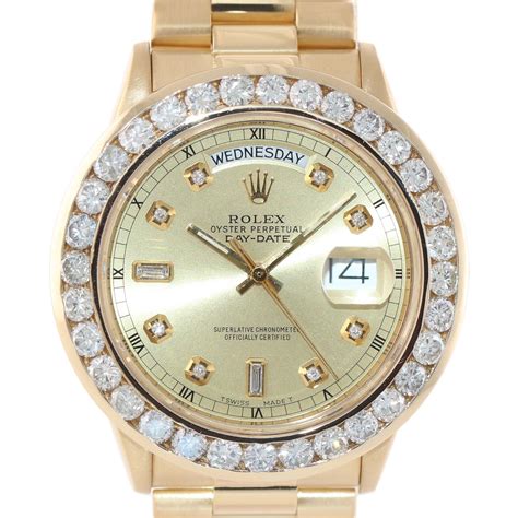 rolex presidential 36mm diamond bezel